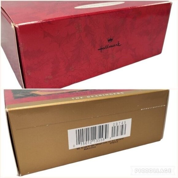 Hallmark 1993‎ Bearinger Flickering Fireplace Working Lit Tabletop Display Vtg - Picture 11 of 11